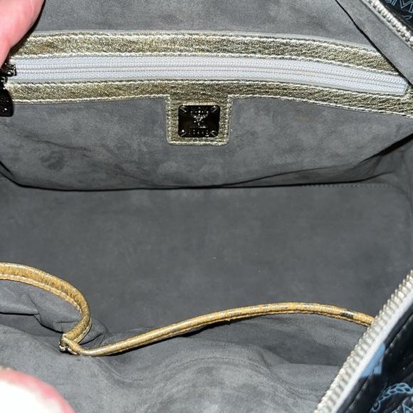 MCM Princess Lion Visetos Boston Duffle Bag - Picture 10 of 16